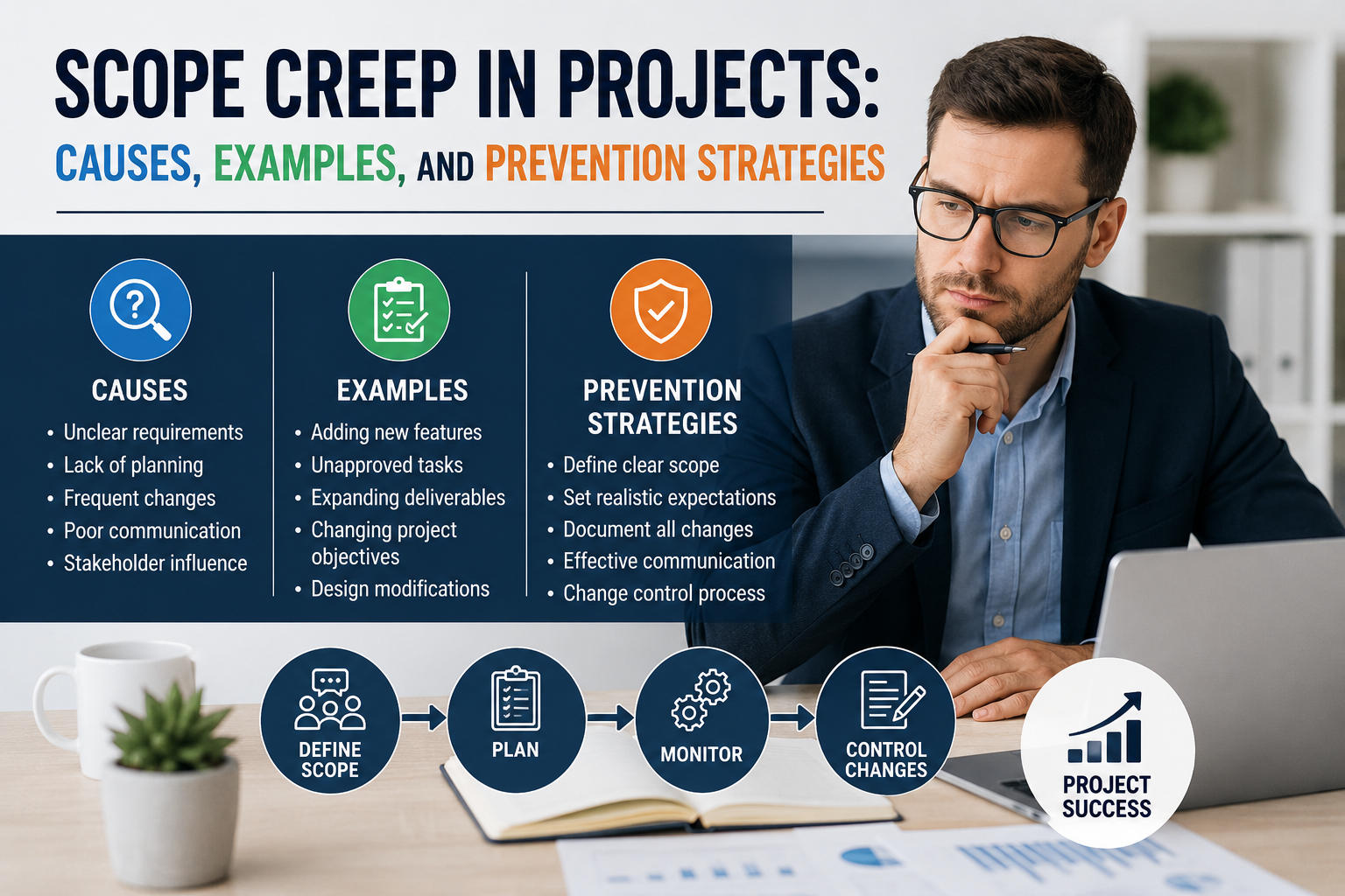 Scope Creep in Projects: Causes, Examples, and Prevention Strategies